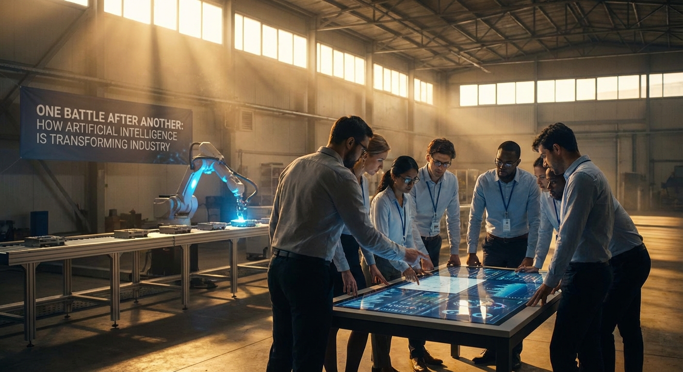 Uma Batalha Após Outra": Como a Inteligência Artificial Está Transformando a Indústria e Merecendo Reconhecimento Global